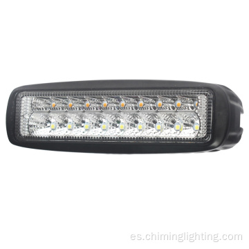 Nuevo universal de 4.5 pulgadas 18 W Truck 2 colores Car Off Road Light Bar impermeable Luces de trabajo de conducción Barra